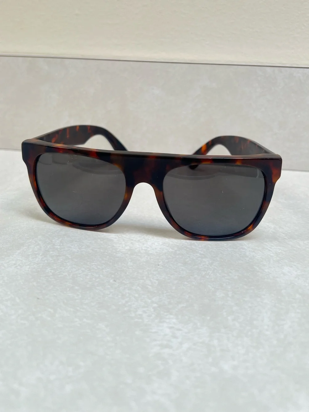 RetroSuperFuture Icons Flat Top Classic Havana Brown Sunglasses